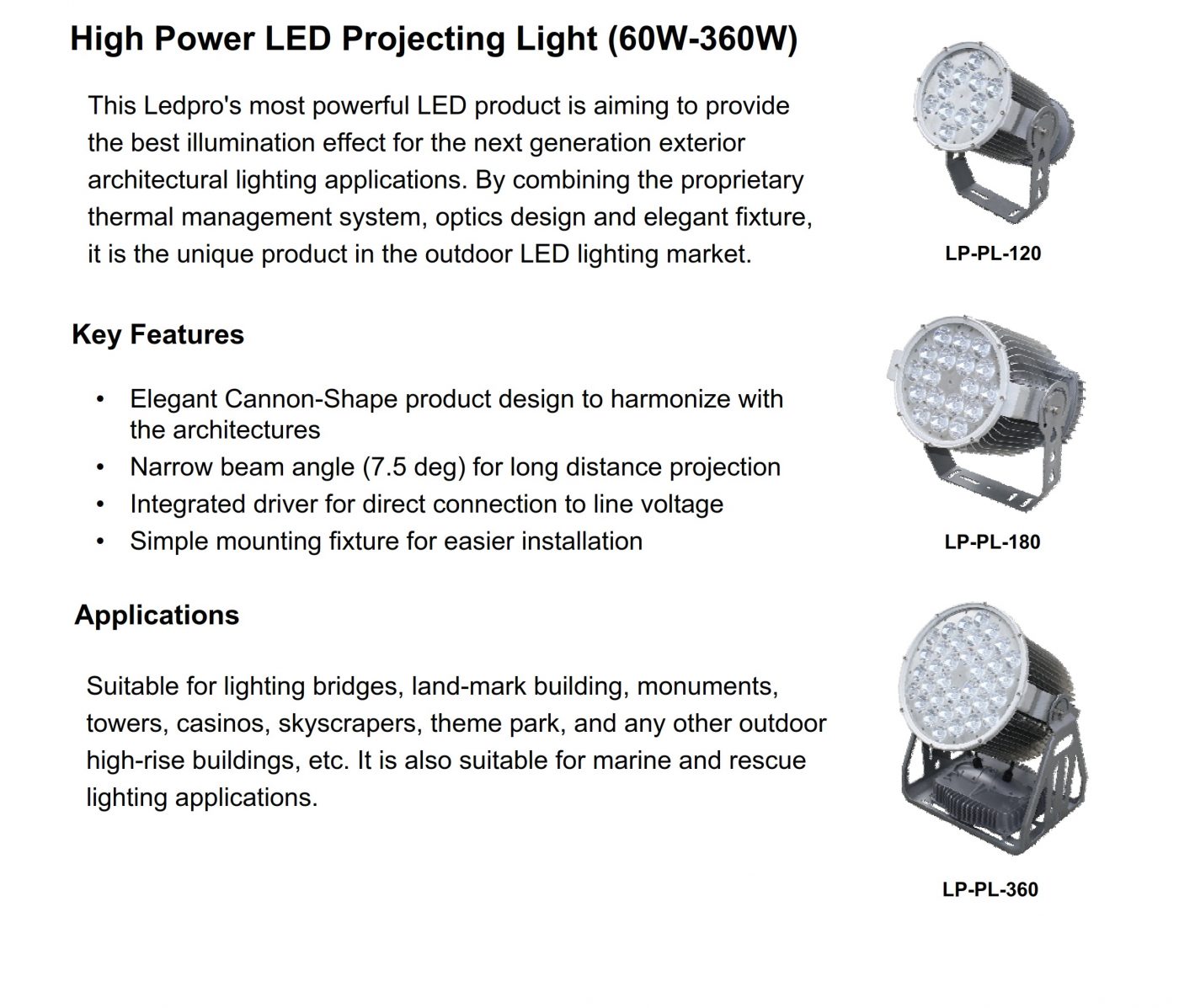 Projector LED 1A